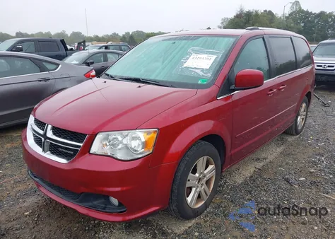 2011 Dodge Grand Caravan Crew from USA, damaged, VIN 2D4RN5DG5BR710388
